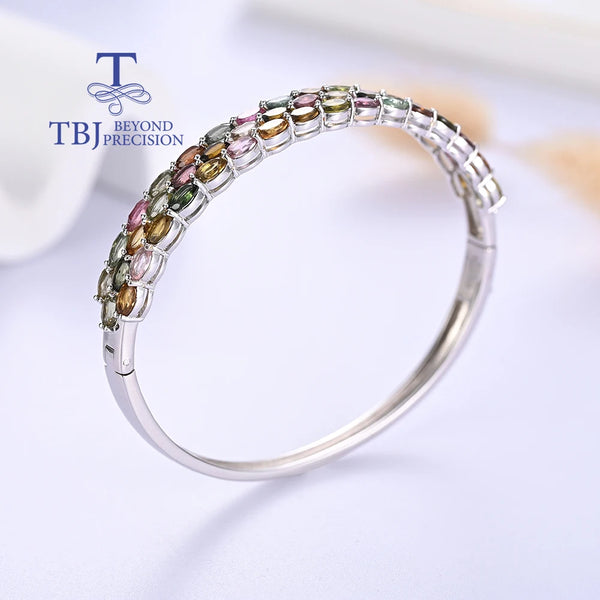 Mixed Tourmaline Bangle-ToShay.org