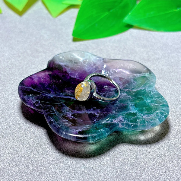 Rainbow Fluorite Bloom Bowl-ToShay.org