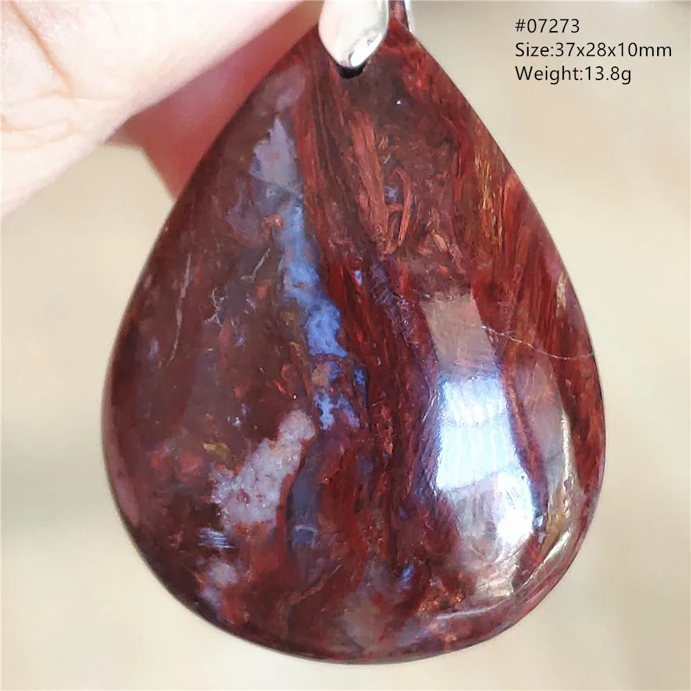 Blue Pietersite Chatoyant Pendant-ToShay.org