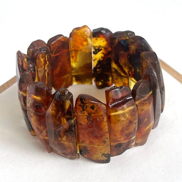 Yellow Amber Bracelet-ToShay.org