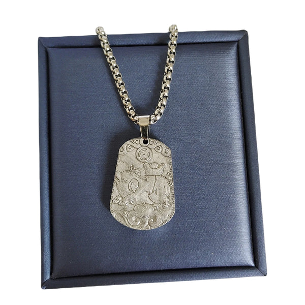 Iron Meteorite Pig Pendant-ToShay.org