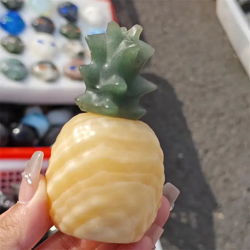 Orange Calcite Pineapple-ToShay.org
