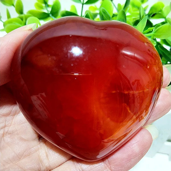 Red Agate Heart-ToShay.org