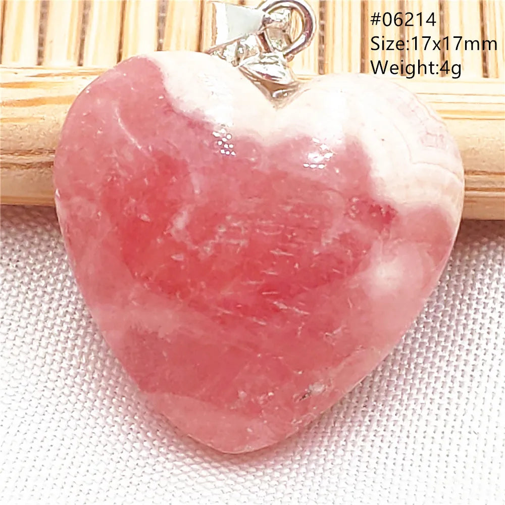 Red Rhodochrosite Pendant-ToShay.org