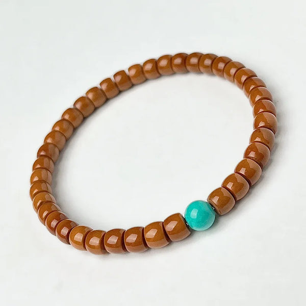 Brown Olive Seed Bracelet-ToShay.org