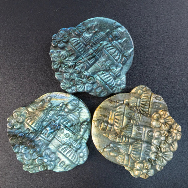 Blue Labradorite Charms-ToShay.org