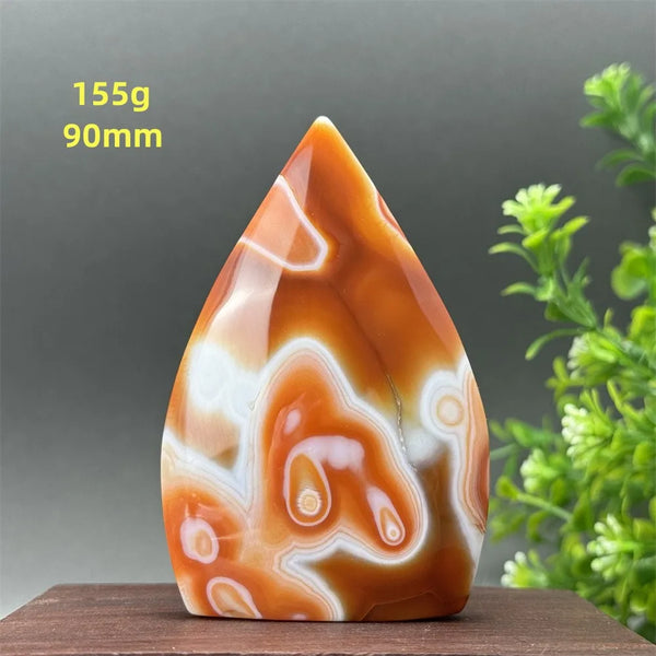 Red Carnelian Striped Agate-ToShay.org