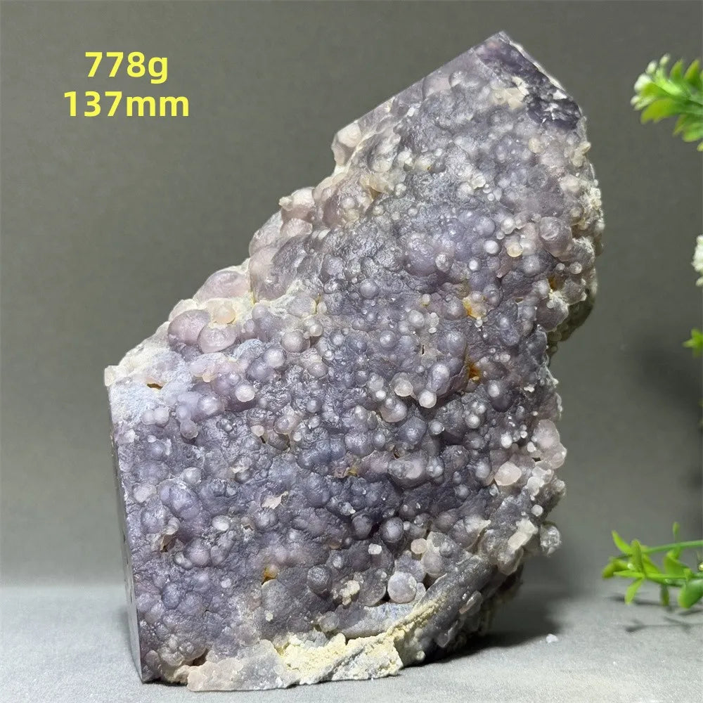 Purple Grape Agate Tower-ToShay.org