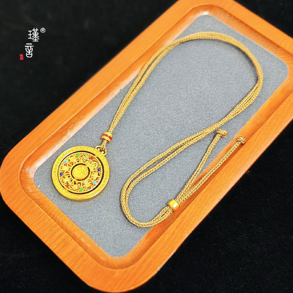 Gold Fu Pendant-ToShay.org