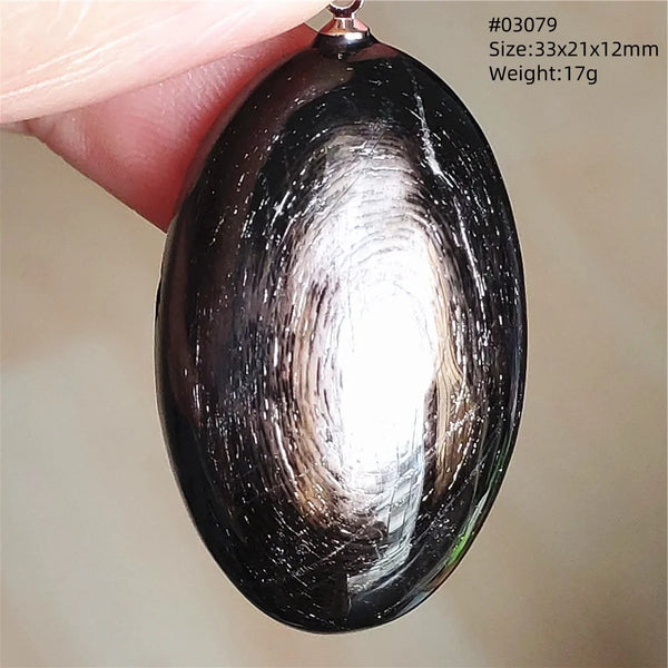 Black Hypersthene Pendant-ToShay.org