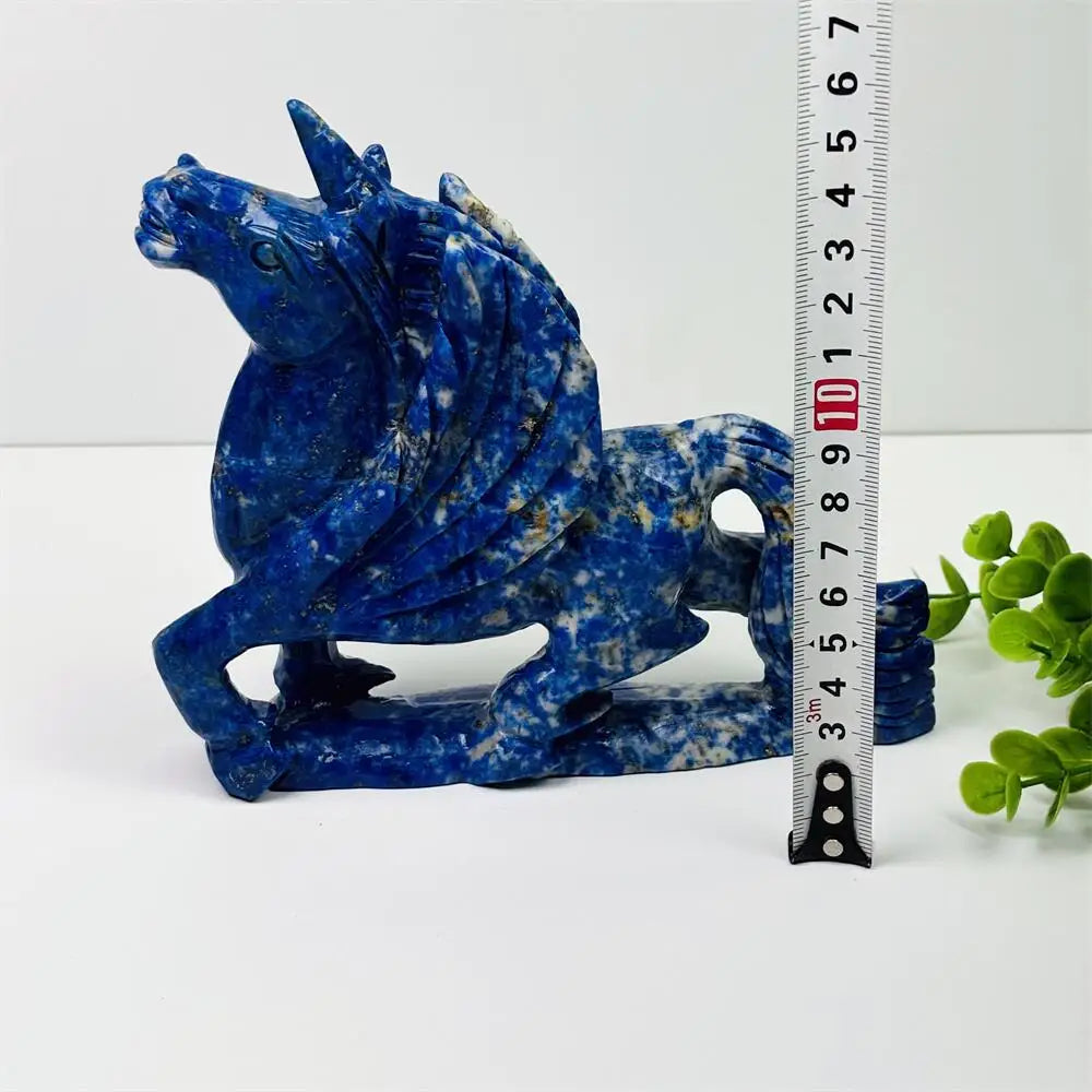 Blue Lapis Lazuli Unicorn-ToShay.org