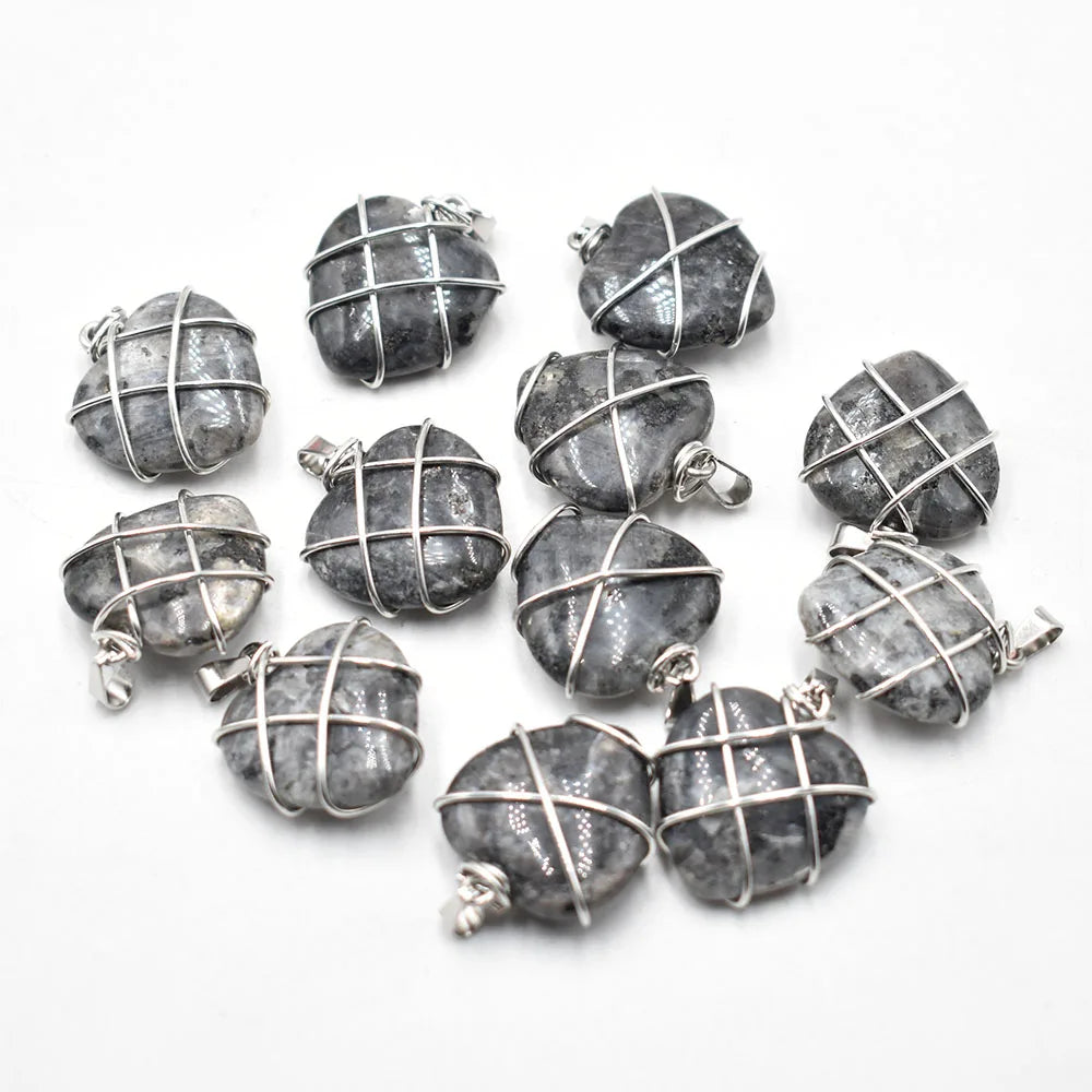 Mixed Crystal Wrap Hearts-ToShay.org