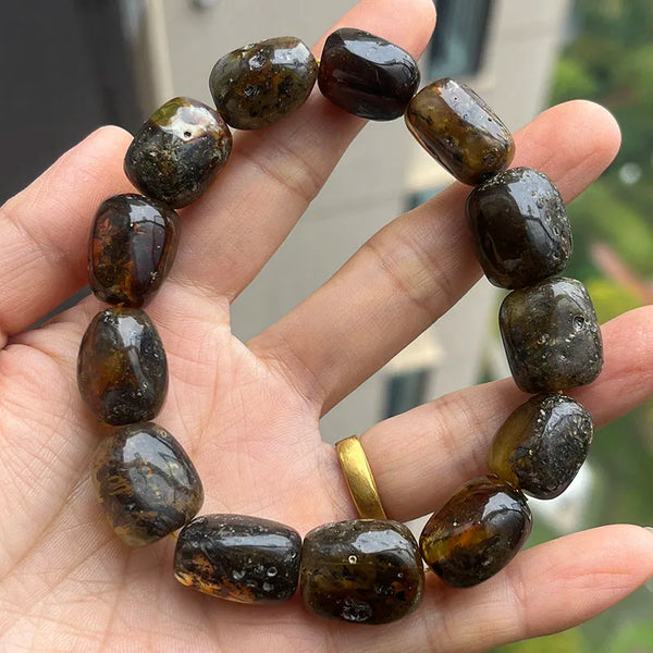 Yellow Amber Bracelet-ToShay.org
