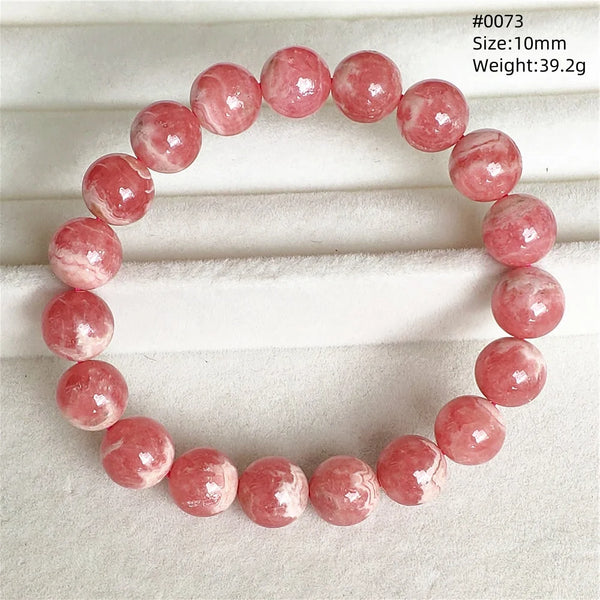Pink Rhodochrosite Bracelet-ToShay.org