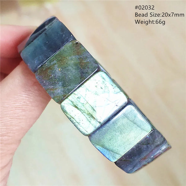 Blue Labradorite Bracelet-ToShay.org