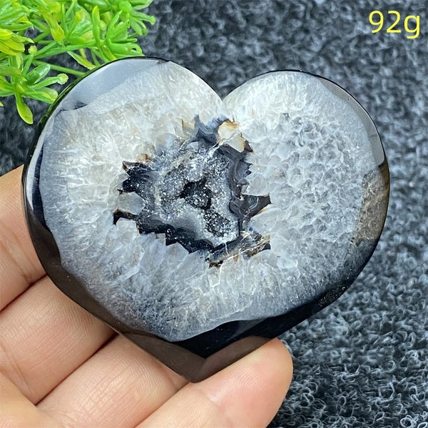 Black Agate Geode-ToShay.org