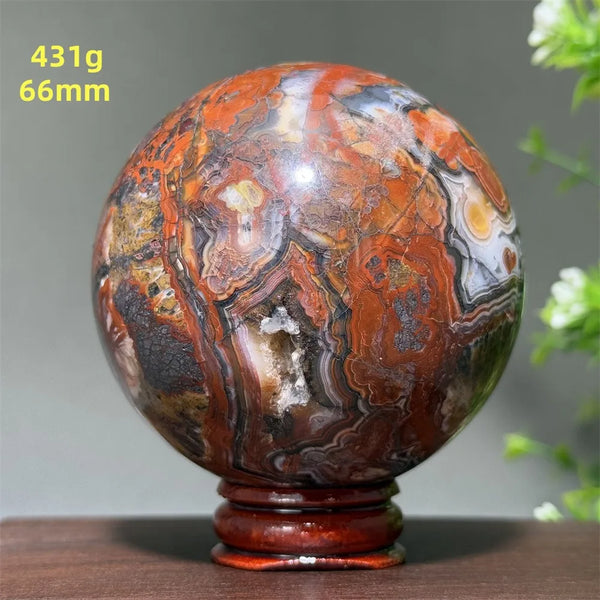 Brown Agate Ball-ToShay.org