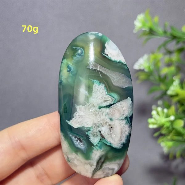 Green Cherry Blossom Agate-ToShay.org