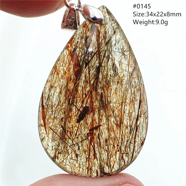 Copper Black Rutilated Quartz-ToShay.org