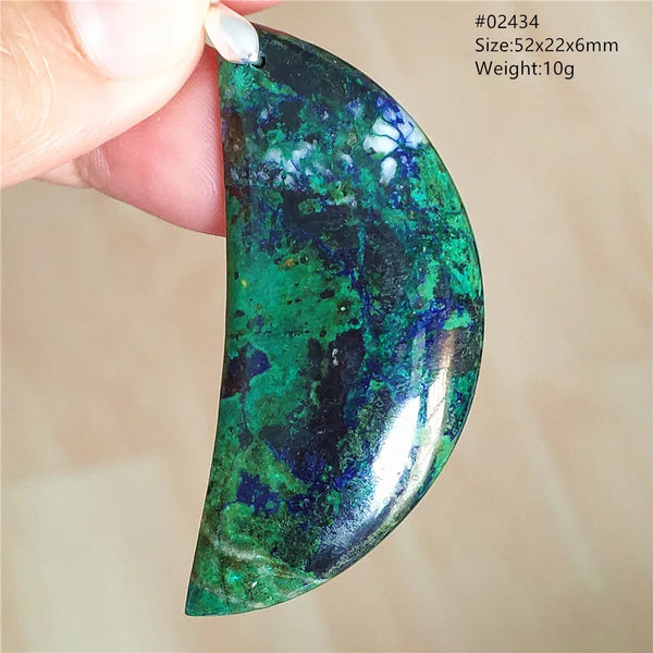 Blue Azulite Pendant-ToShay.org