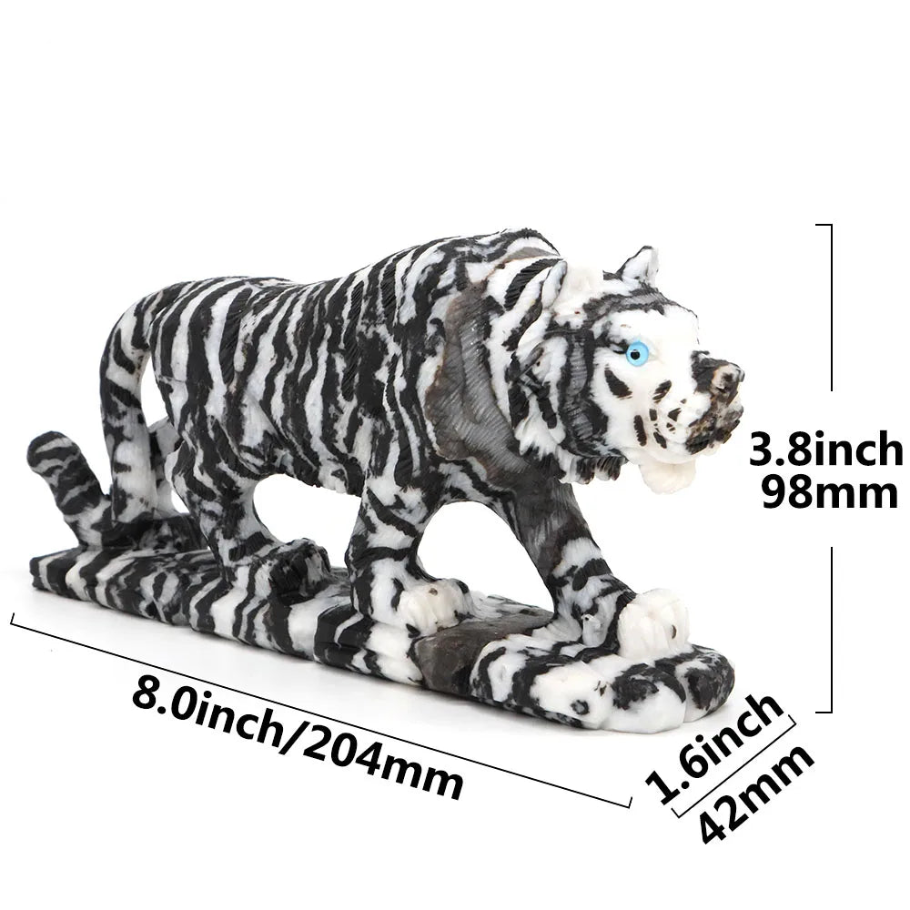Black White Zebra Stone Tiger-ToShay.org