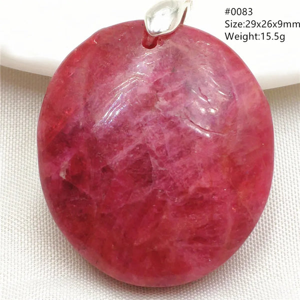 Red Rhodonite Pendant-ToShay.org