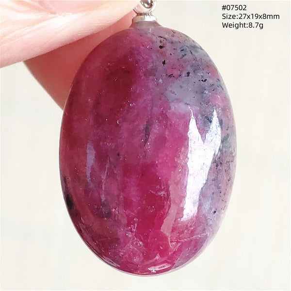 Red Ruby Zoisite Light Pendant-ToShay.org