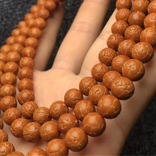 Brown Dragon Scale Rudraksha-ToShay.org