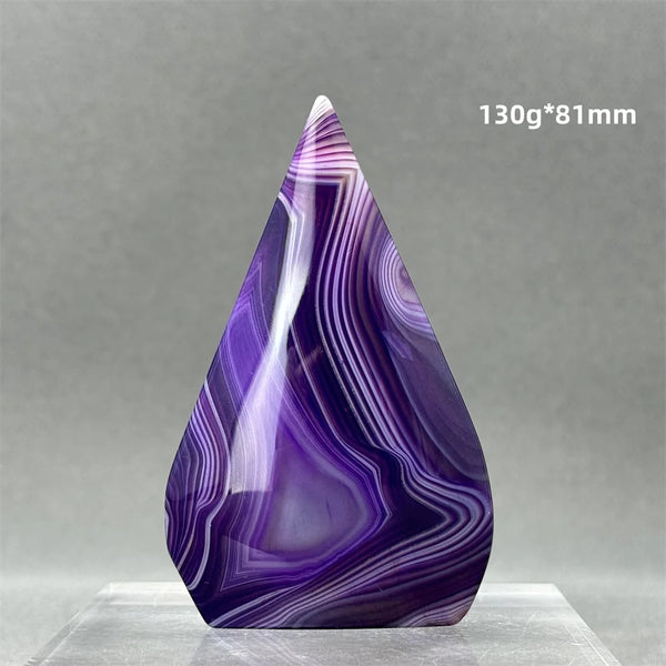 Purple Agate Torch-ToShay.org