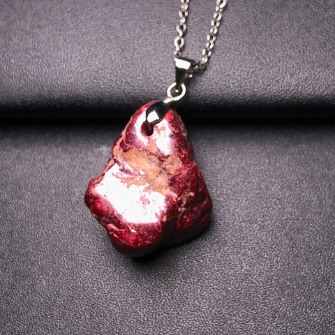 Red Cinnabar Pendant-ToShay.org