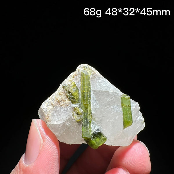 Green Tourmaline Crystal-ToShay.org