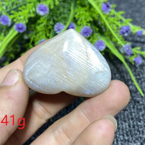 Blue Moonstone Heart-ToShay.org