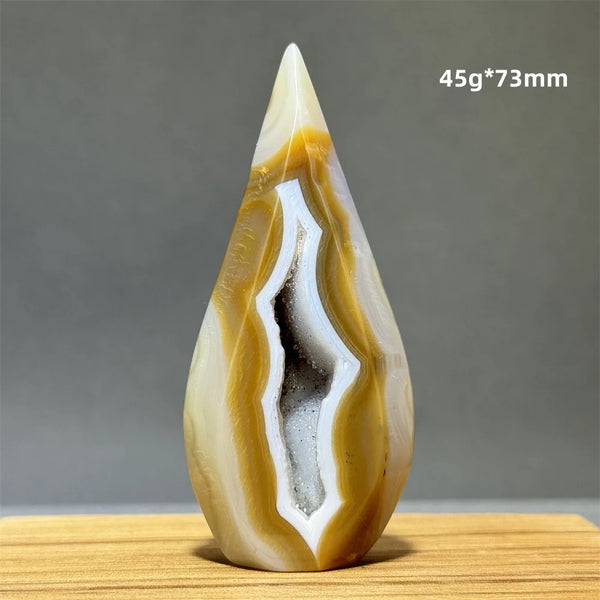 Yellow Agate Flame-ToShay.org
