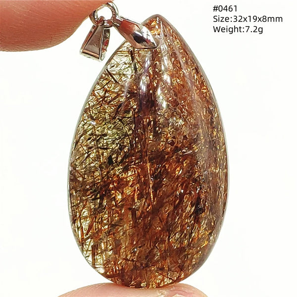Black Rutilated Copper Quartz-ToShay.org