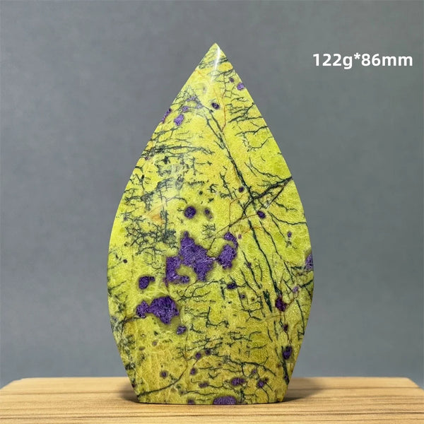 Green Atlantasite Flame-ToShay.org