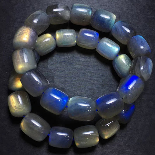 Blue Light Labradorite Bracelet-ToShay.org