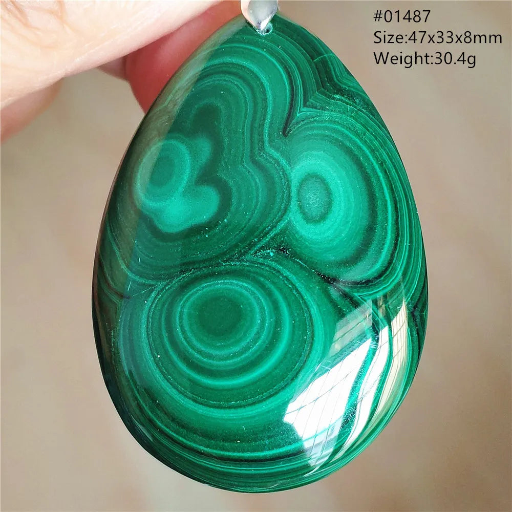 Green Malachite Pendant-ToShay.org