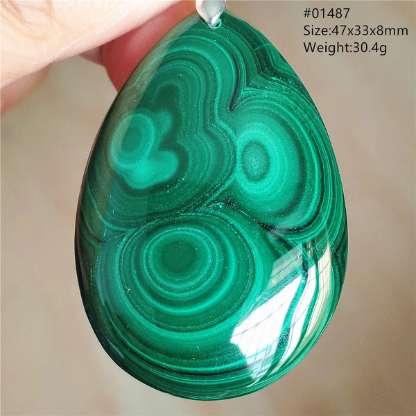 Green Malachite Pendant-ToShay.org