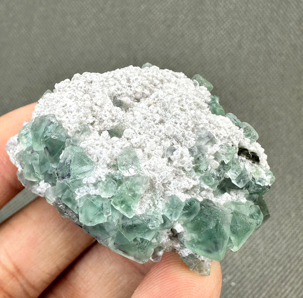 Green Fluorite Crystal-ToShay.org
