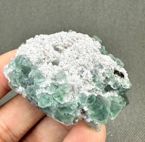 Green Fluorite Crystal-ToShay.org