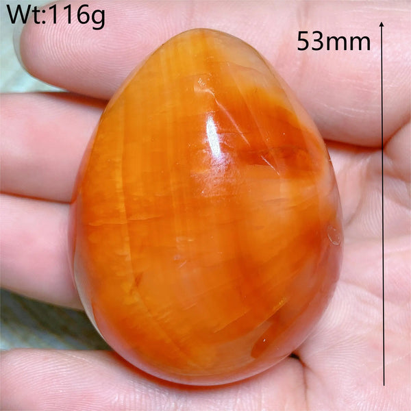 Orange Carnelian Egg-ToShay.org
