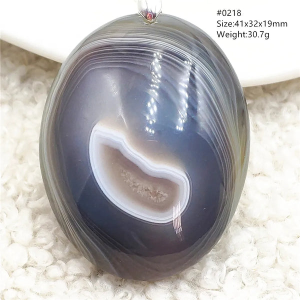 Black Agate Pendant-ToShay.org