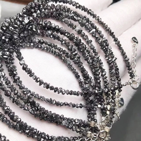 Black Diamond Bead Bracelet-ToShay.org