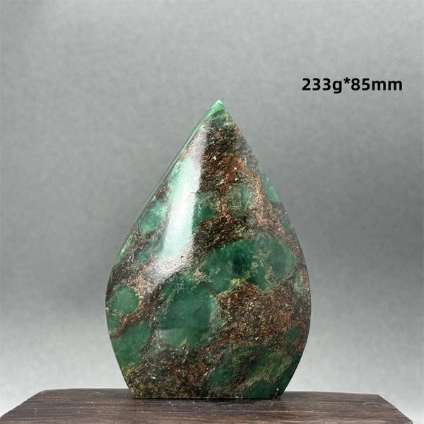 Green Emerald Jasper Torch-ToShay.org
