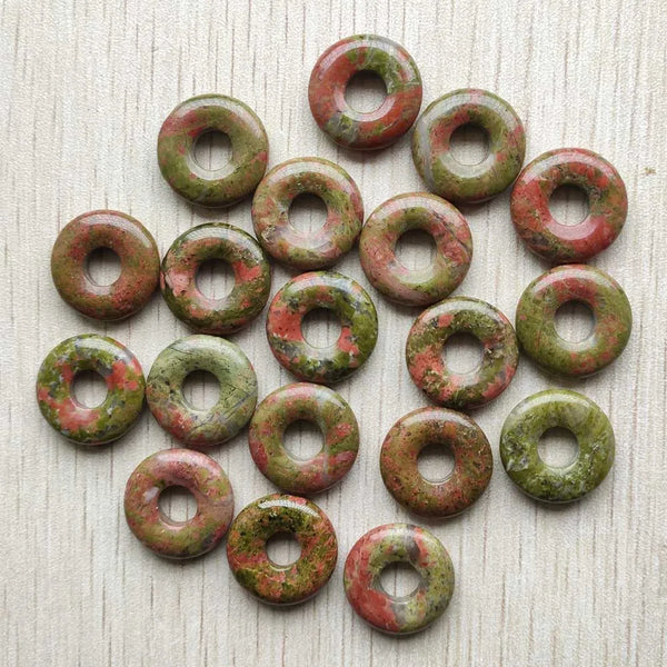 Mixed Crystal Donut Beads-ToShay.org