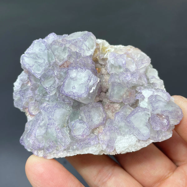 Purple Fluorite Crystal-ToShay.org