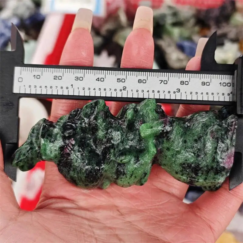 Green Ruby Zoisite Rabbits-ToShay.org