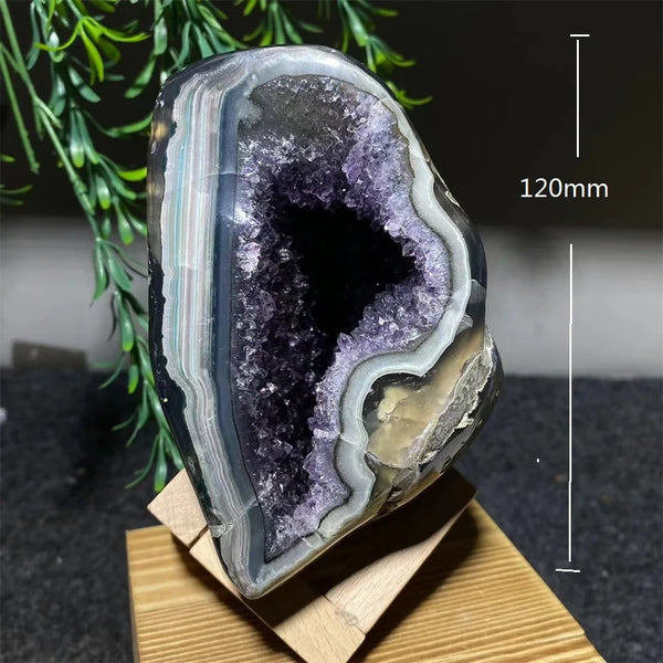 Purple Amethyst Cluster Cave-ToShay.org