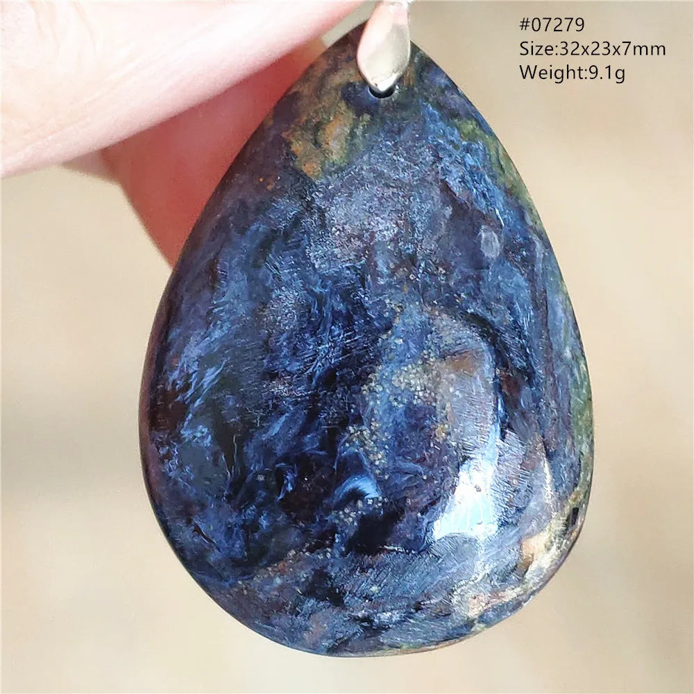 Blue Pietersite Pendant-ToShay.org