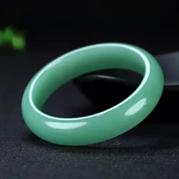 Green Jade Bangle-ToShay.org